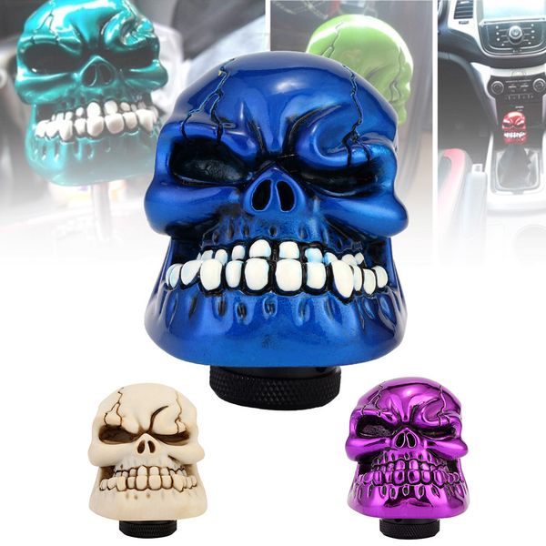 neverland universal manual gear stick shifter lever knob wicked carved resin craft skull gear shift knob for auto car blue d45
neverland universal manual gear stick shifter lever knob wicked carved resin craft skull gear shift knob for auto car blue d45