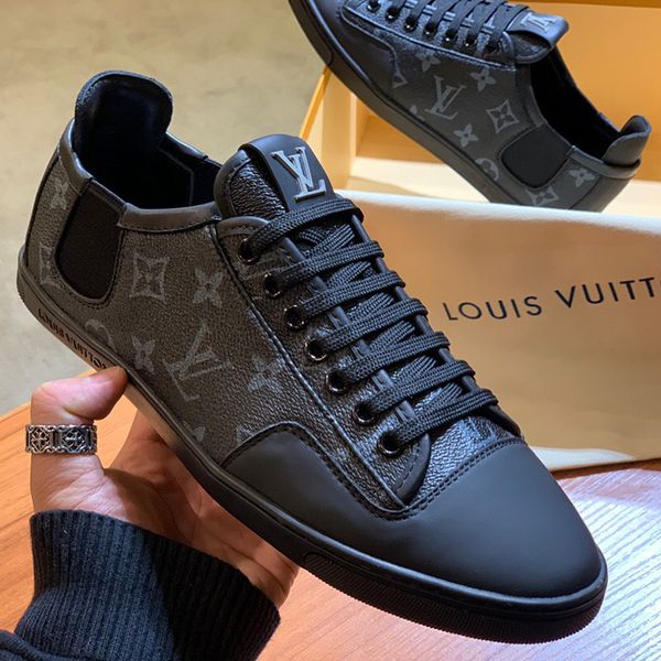 New de igner luxury men 039 hoe neaker print pattern leather fa hion flat ca ual hoe lace up ba ketball running hoe of high quali, Black
New de igner luxury men 039 hoe neaker print pattern leather fa hion flat ca ual hoe lace up ba ketball running hoe of high quali, Black