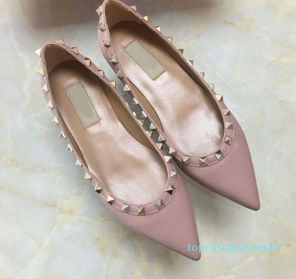sale size 35-43 genuine leather stud ballerina flats blue black nude red yellow rose pink luxury designer runway classic fashion womens t14
sale size 35-43 genuine leather stud ballerina flats blue black nude red yellow rose pink luxury designer runway classic fashion womens t14