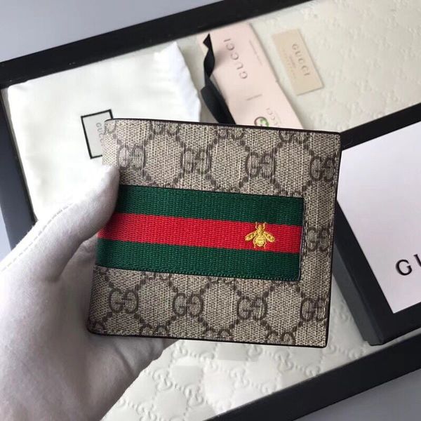 high top quality designers wallet Fashion bee brown letter men wallet with box genuine leather small purses card holder 408827
high top quality designers wallet Fashion bee brown letter men wallet with box genuine leather small purses card holder 408827
