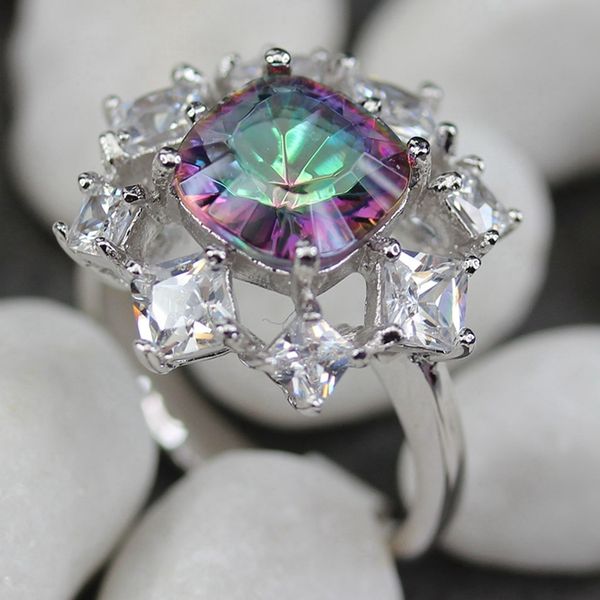 shunxunze wedding rings for men and women's clothing accessories rainbow cubic zirconia accessories rhodium plated r780 size 6 7 8 9, Silver
shunxunze wedding rings for men and women's clothing accessories rainbow cubic zirconia accessories rhodium plated r780 size 6 7 8 9, Silver