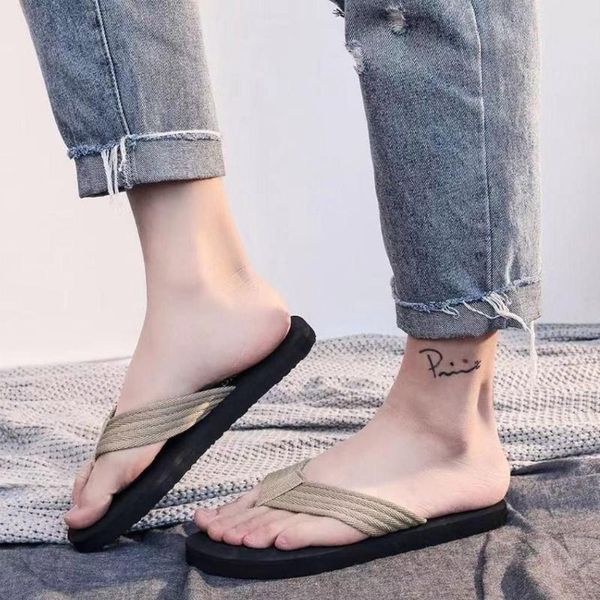 fashion slippers man non-slip rubber outsoles summer flip flops beach sandals indoor home shoes for men big size 39 46 49#3, Black
fashion slippers man non-slip rubber outsoles summer flip flops beach sandals indoor home shoes for men big size 39 46 49#3, Black