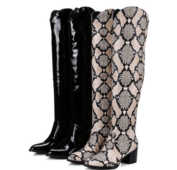 large size new arrive 46cm knee high women boots black flat heels half boots spring autumn casual shoes 35-48
large size new arrive 46cm knee high women boots black flat heels half boots spring autumn casual shoes 35-48