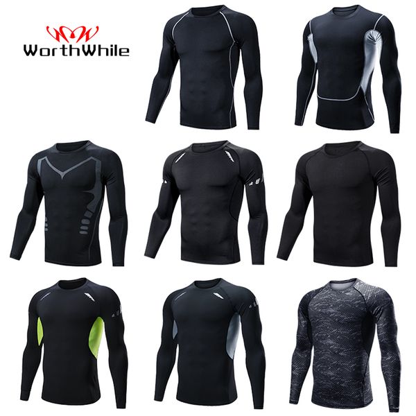 worthwhile sports compression long sleeves tracksuit for men quick dry wear running suit jogging gym fitness workout clothes, Black;blue
worthwhile sports compression long sleeves tracksuit for men quick dry wear running suit jogging gym fitness workout clothes, Black;blue