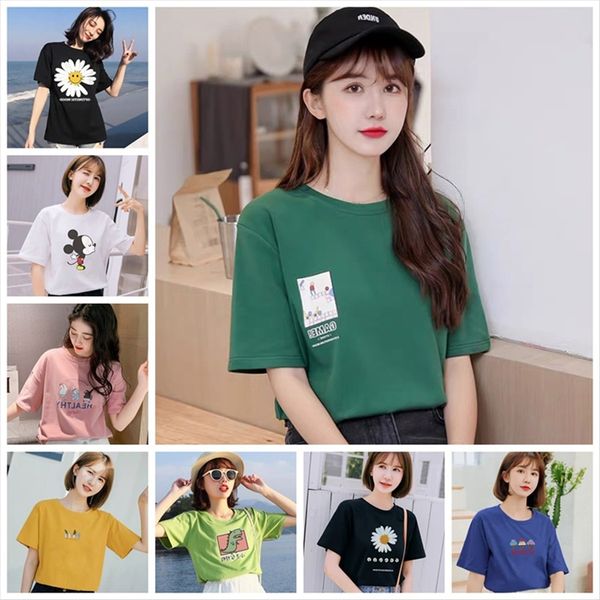 2020 women's t-shirt female student loose blouse 2020 women's short-sleeved t-shirt female student loose blouse short-sleeved, White
2020 women's t-shirt female student loose blouse 2020 women's short-sleeved t-shirt female student loose blouse short-sleeved, White