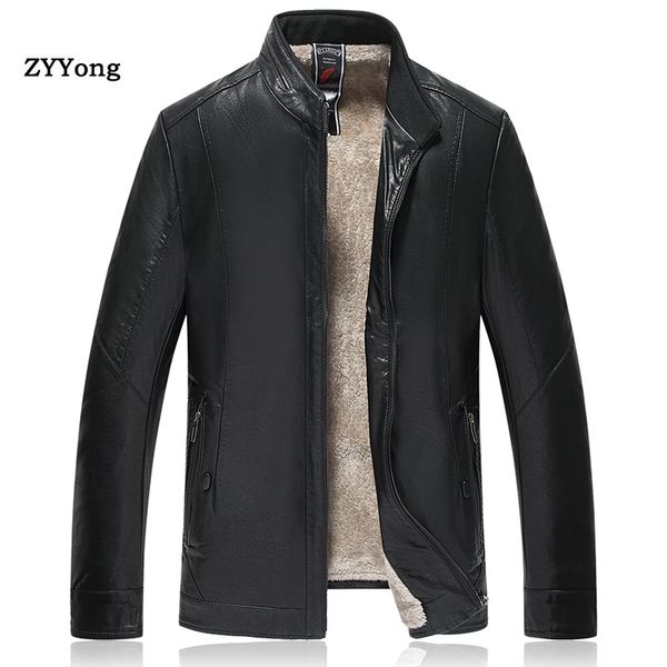 men's fur & faux 2021 winter plus velvet men leather suede jacket fashion brand quality lined coats male jackets, Black
men's fur & faux 2021 winter plus velvet men leather suede jacket fashion brand quality lined coats male jackets, Black