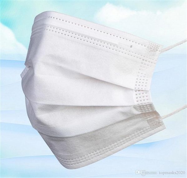 50pcs white disposable face masks adults facemask filter breathing cover protective mask elastic earloop nose wire particle filtration
50pcs white disposable face masks adults facemask filter breathing cover protective mask elastic earloop nose wire particle filtration