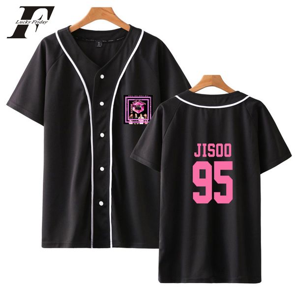 2018 fashion blackpink popular member jisoo new fashion print in summer baseball t-shirt spring women coats, Black;brown
2018 fashion blackpink popular member jisoo new fashion print in summer baseball t-shirt spring women coats, Black;brown