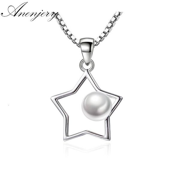 925 sterling silver hollow five-pointed star imitation pearl pendant neckace for women gift match box chain
925 sterling silver hollow five-pointed star imitation pearl pendant neckace for women gift match box chain