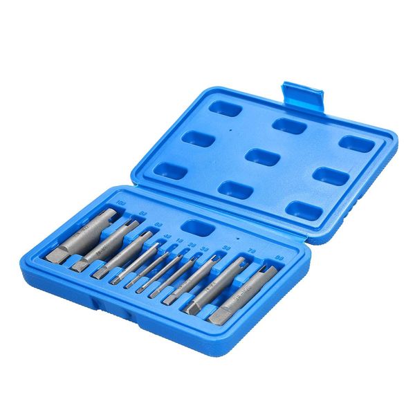 10шт tap extractor steel broken head отводы remover лишенный метчик extractor установить винт removal tool
10шт tap extractor steel broken head отводы remover лишенный метчик extractor установить винт removal tool
