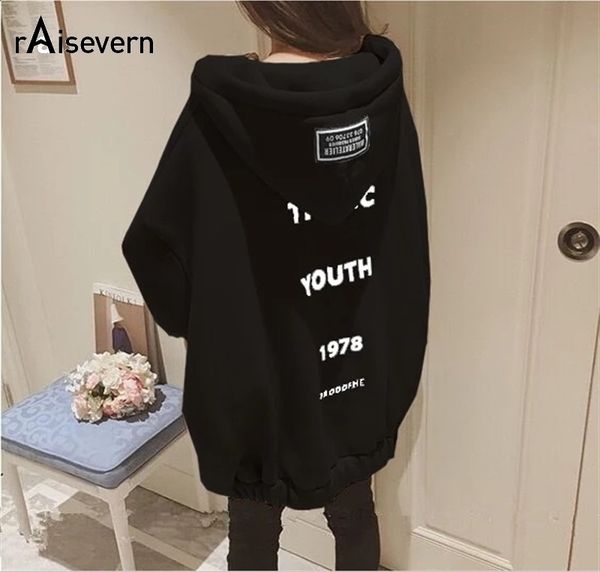 raisevern new women thick hoodie tragic youth letter print coat womens fashion zipper jacket loose oversize hooded dropship s20200106, Black;brown
raisevern new women thick hoodie tragic youth letter print coat womens fashion zipper jacket loose oversize hooded dropship s20200106, Black;brown