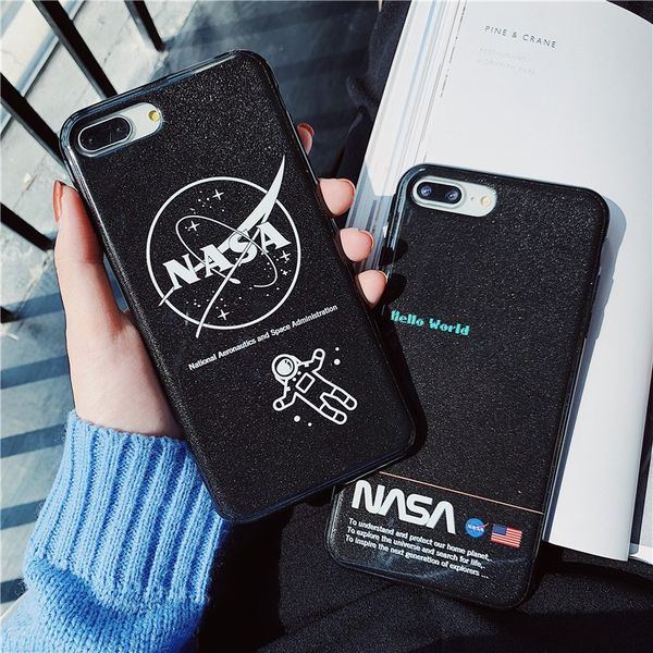 fashion nasa hello world phone case for iphonexsmax xr xs 7plus/8plus 7/8 6/6p popular nasa style case with astronaut printted 2 styles 
fashion nasa hello world phone case for iphonexsmax xr xs 7plus/8plus 7/8 6/6p popular nasa style case with astronaut printted 2 styles