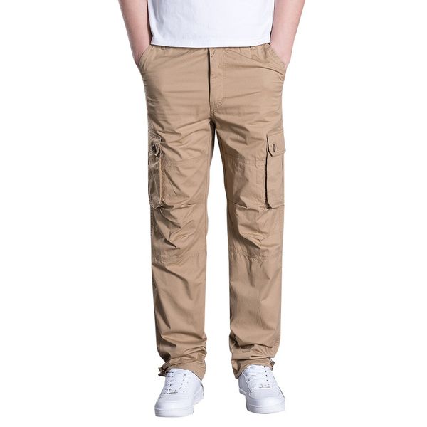 cargo pants men cotton loose multi-pocket straight casual hip hop trousers streetwear running jogging sports pants plus size, Black
cargo pants men cotton loose multi-pocket straight casual hip hop trousers streetwear running jogging sports pants plus size, Black
