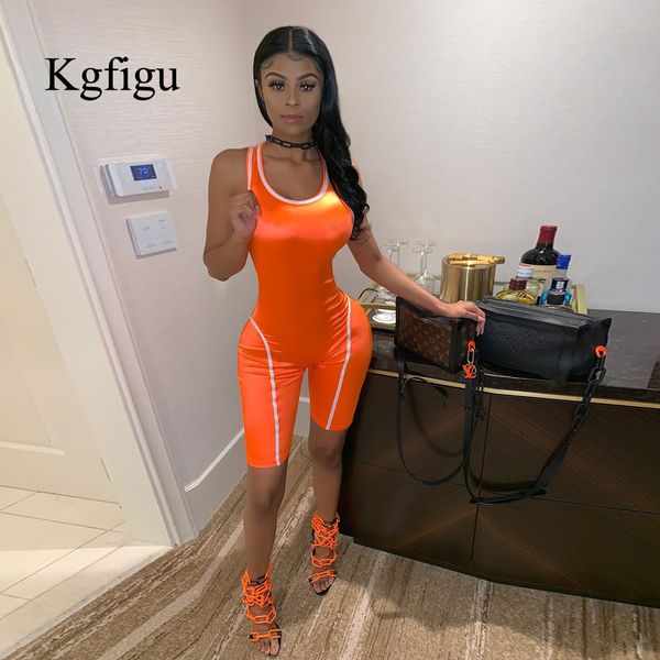 kgfigu short rompers womens jumpsuit 2019 summer playsuits macacao feminino fitness body mujer neon orange overalls, Black;white
kgfigu short rompers womens jumpsuit 2019 summer playsuits macacao feminino fitness body mujer neon orange overalls, Black;white