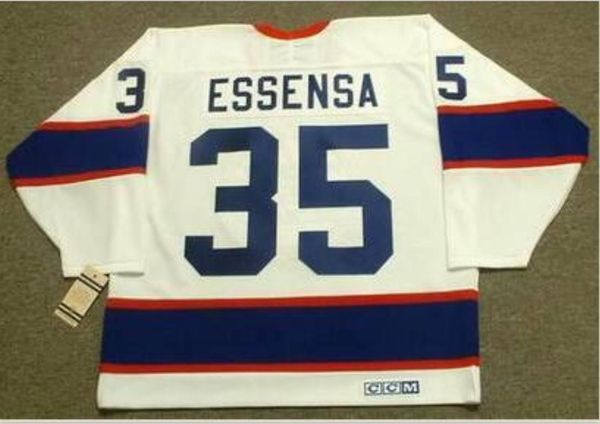 men #35 bob essensa winnipeg jets 1991 ccm vintage home hockey jersey or custom any name or number retro jersey, Black
men #35 bob essensa winnipeg jets 1991 ccm vintage home hockey jersey or custom any name or number retro jersey, Black
