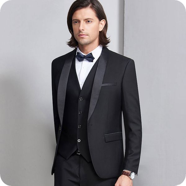 italy black men suits slim fit costume homme wide peaked lapel men professional attire groom tuxedos evening party terno masculino 3piece, Black;gray
italy black men suits slim fit costume homme wide peaked lapel men professional attire groom tuxedos evening party terno masculino 3piece, Black;gray