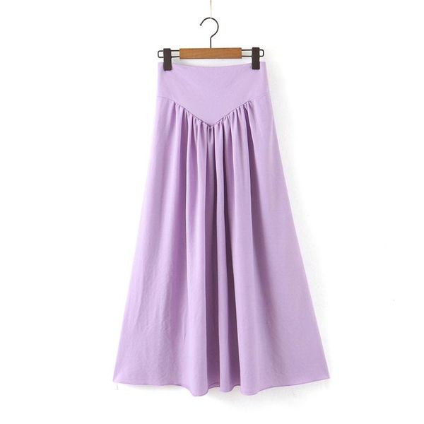 2020 spring women's new french retro high-waisted skirt draped frills decorative side stitches dark zip closure long skirt, Black
2020 spring women's new french retro high-waisted skirt draped frills decorative side stitches dark zip closure long skirt, Black