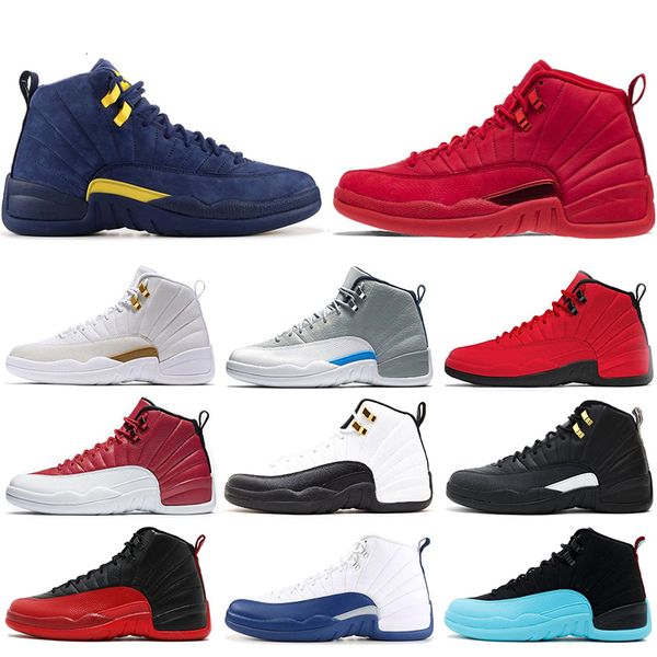12 12s mens basketball shoes gym red bulls flu game taxi bordeaux college navy dark grey designer men sports sneakers size 7-13
12 12s mens basketball shoes gym red bulls flu game taxi bordeaux college navy dark grey designer men sports sneakers size 7-13