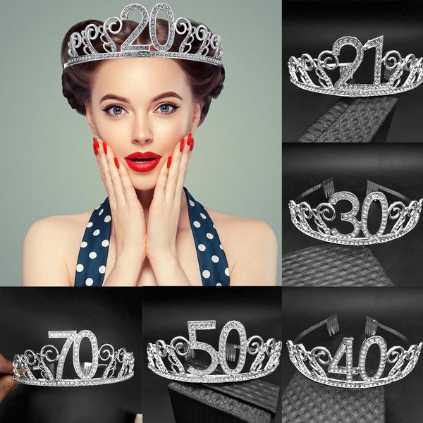 women hollow rhinestone inlaid number tiara birthday party crown decor
women hollow rhinestone inlaid number tiara birthday party crown decor