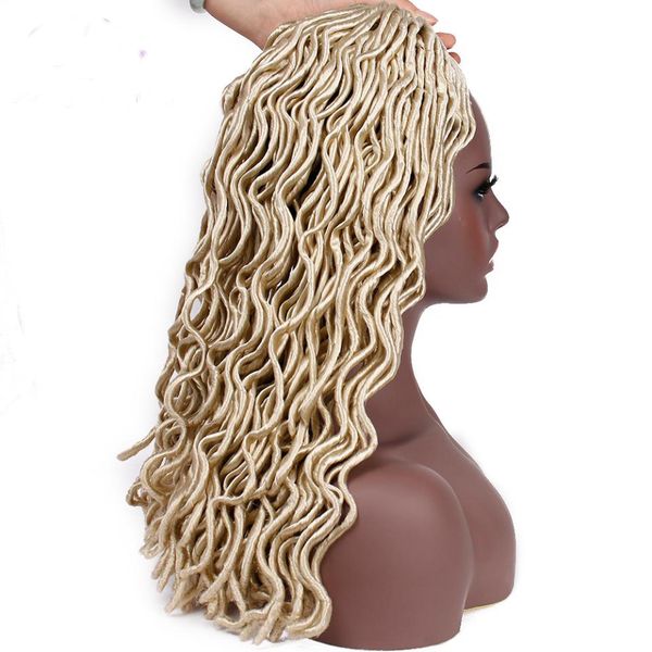 горячей! 3шт 20inches длинные волнистые плетение волос dreadlocks 24 корней / упак, Black
горячей! 3шт 20inches длинные волнистые плетение волос dreadlocks 24 корней / упак, Black