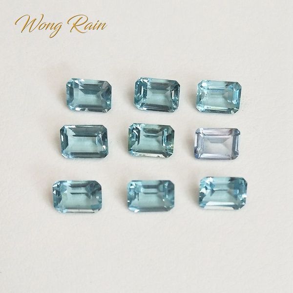 wong rain 1 pcs natural 5 * 7 mm emerald cut aquamarine z loose gemstone diy stones decoration jewelry wholesale lots bulk, Black
wong rain 1 pcs natural 5 * 7 mm emerald cut aquamarine z loose gemstone diy stones decoration jewelry wholesale lots bulk, Black