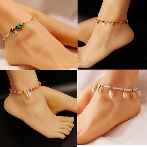 bohemian hand-made rice bead shell foot chain female personality creativity beach foot chain accessories manufacturers wholesale, Red;blue
bohemian hand-made rice bead shell foot chain female personality creativity beach foot chain accessories manufacturers wholesale, Red;blue