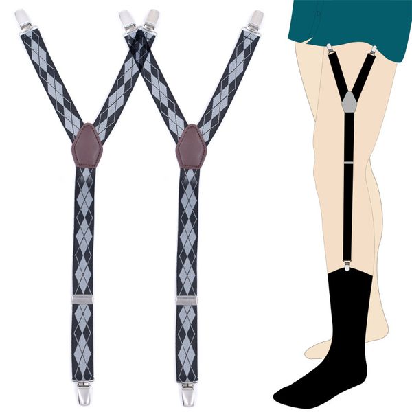 2019 new men's shirt anti-wrinkle garter men's garter 2.5cmy models gray jacquard strap fashion, Black;white
2019 new men's shirt anti-wrinkle garter men's garter 2.5cmy models gray jacquard strap fashion, Black;white