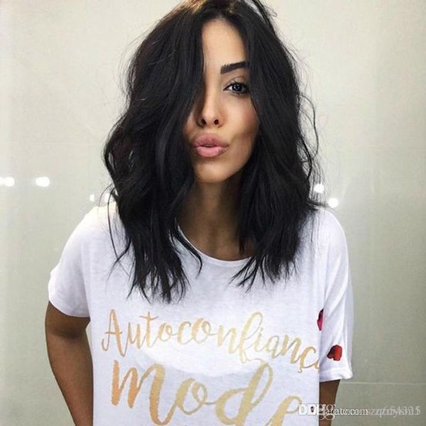 14" short curly synthetic hair women lady daily costume cosplay wig natural black high temperature fiber ing
14" short curly synthetic hair women lady daily costume cosplay wig natural black high temperature fiber ing