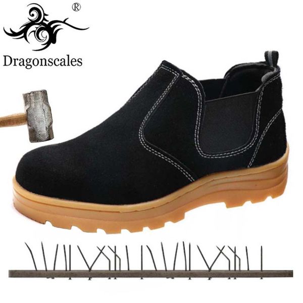 2019 new men's work safety shoes upper anti-puncture comfortable non-slip trend breathable comfort, Black
2019 new men's work safety shoes upper anti-puncture comfortable non-slip trend breathable comfort, Black