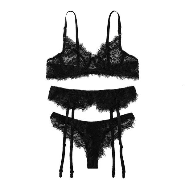 2019 lace bra panty garter belt set women black transparent lingerie seamless intimates underwear bralette briefs plus size, Red;black
2019 lace bra panty garter belt set women black transparent lingerie seamless intimates underwear bralette briefs plus size, Red;black