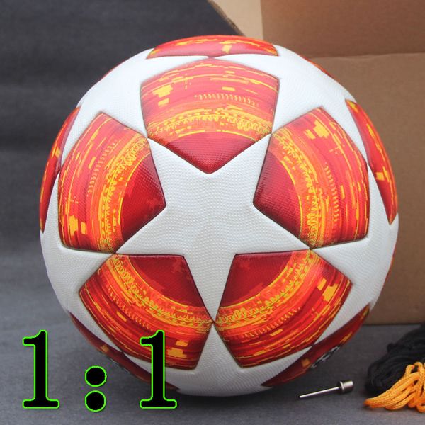 1:1 Restore New Red Madrid 19 Final 18 19 Champions League Soccer Ball Blue Match football ball high grade seamless paste skin
1:1 Restore New Red Madrid 19 Final 18 19 Champions League Soccer Ball Blue Match football ball high grade seamless paste skin