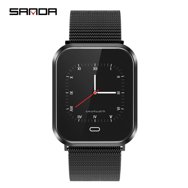 sanda 2019 new bluetooth smart watch digital watch men's and women's heart rate monitor fitness tracker sports android ios, Slivery;brown
sanda 2019 new bluetooth smart watch digital watch men's and women's heart rate monitor fitness tracker sports android ios, Slivery;brown