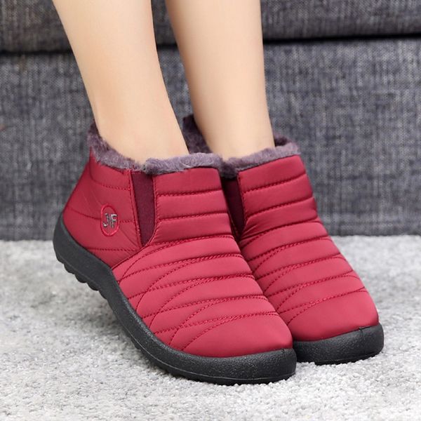 winter boots women leisure plus velvet warm snow boots old beijing cotton shoes waterproof flat winter chaussures femme, Black
winter boots women leisure plus velvet warm snow boots old beijing cotton shoes waterproof flat winter chaussures femme, Black