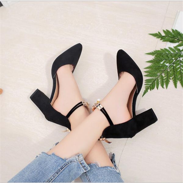 sandalias femeninas high heels autumn flock pointed sandals high heels female summer shoes female sandals mujer s040, Black
sandalias femeninas high heels autumn flock pointed sandals high heels female summer shoes female sandals mujer s040, Black