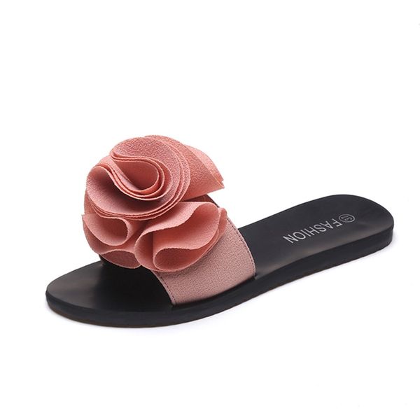 siketu fashion women slip-on open toe flat with heels solid color flower slipper shoes chaussures femme ete 2019#g25, Black
siketu fashion women slip-on open toe flat with heels solid color flower slipper shoes chaussures femme ete 2019#g25, Black