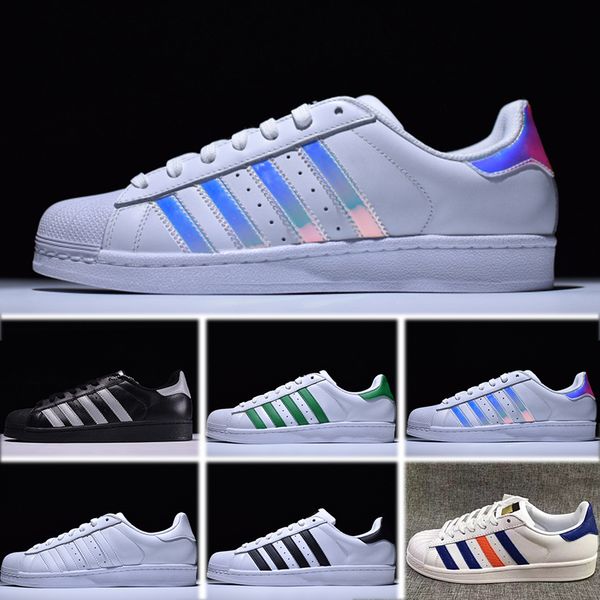 Cheap Original Superstar White Hologram Iridescent Junior Superstars Casual Shoes Super Star Women Men Leather Sport Running Shoes
Cheap Original Superstar White Hologram Iridescent Junior Superstars Casual Shoes Super Star Women Men Leather Sport Running Shoes