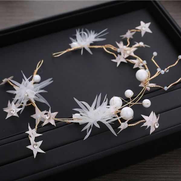 girls party headbands bridal hair accessories beautiful flower pink star headbands fashion women hair band simple bride jewelry, White;golden
girls party headbands bridal hair accessories beautiful flower pink star headbands fashion women hair band simple bride jewelry, White;golden