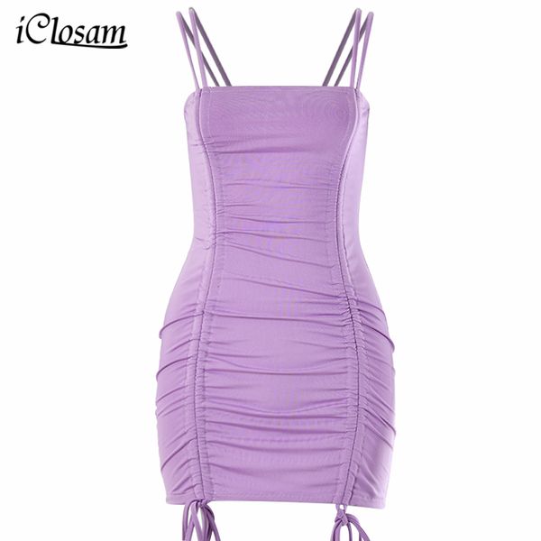 iclosam purple mini dresses summer elegant bandage draped bodycon dress women sleeveless party dress vestidos femme, Black;gray
iclosam purple mini dresses summer elegant bandage draped bodycon dress women sleeveless party dress vestidos femme, Black;gray