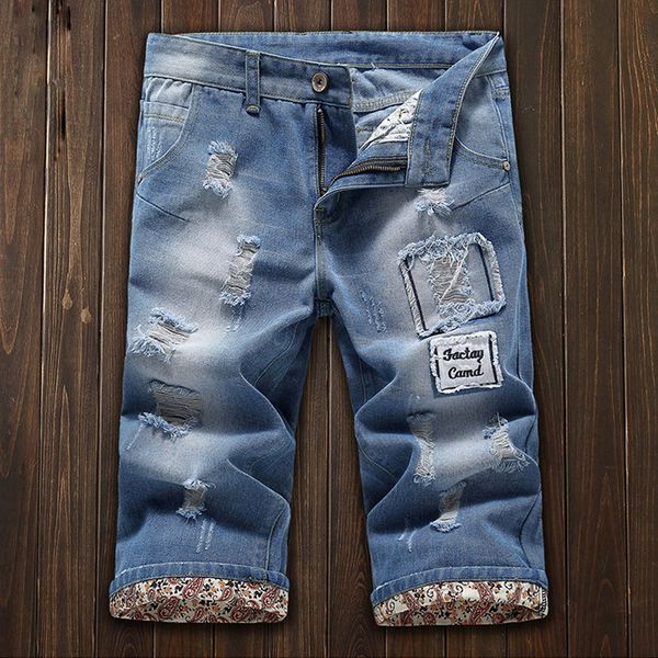 bzbfsky new fashion mens ripped short jeans brand clothing bermuda summer 98% cotton shorts breathable denim shorts male, White;black
bzbfsky new fashion mens ripped short jeans brand clothing bermuda summer 98% cotton shorts breathable denim shorts male, White;black