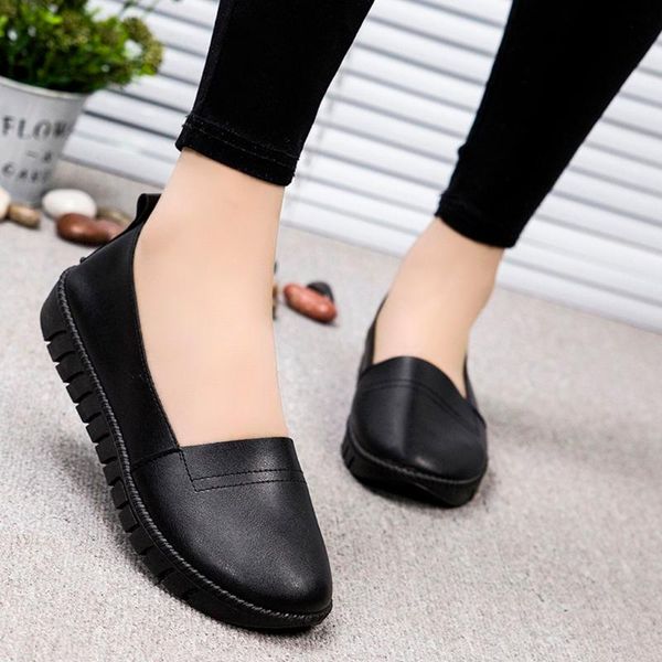leisure women lazy shoes large size slip-on round toe loafers women sneaker breathable flat single peas boat shoes woman drop, Black
leisure women lazy shoes large size slip-on round toe loafers women sneaker breathable flat single peas boat shoes woman drop, Black