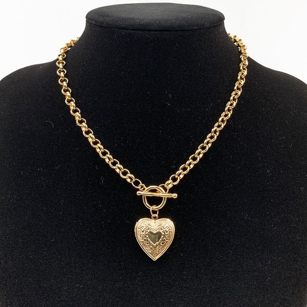 diezi 2019 punk gold silver plated heart pendant necklace for women men vintage simple geometric statement link chain necklace
diezi 2019 punk gold silver plated heart pendant necklace for women men vintage simple geometric statement link chain necklace