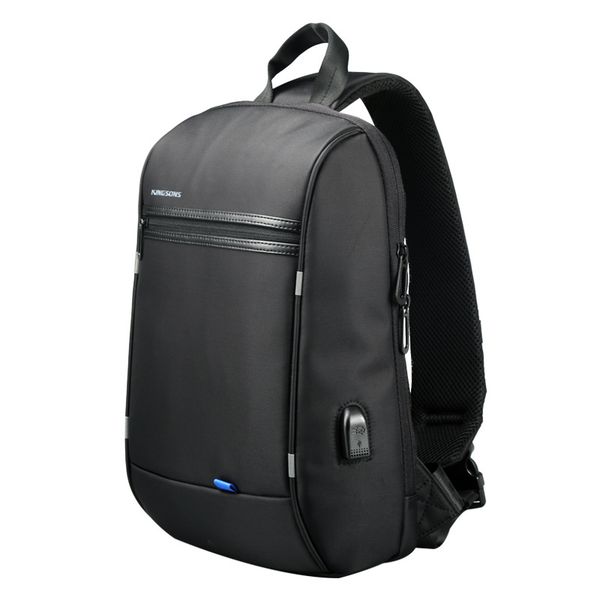 kingsons manufacturers direct selling one-shoulder chest pack usb charging port mobile phone sucker backpack a generation of fat 
kingsons manufacturers direct selling one-shoulder chest pack usb charging port mobile phone sucker backpack a generation of fat