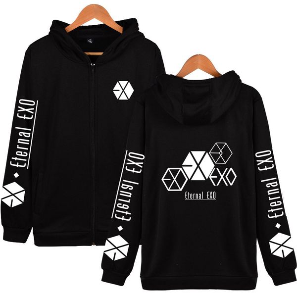 exo korean team zipper hoodies sweatshirt printing zipper fashion trend hoodie sweatshirt casual hoodie, Black
exo korean team zipper hoodies sweatshirt printing zipper fashion trend hoodie sweatshirt casual hoodie, Black
