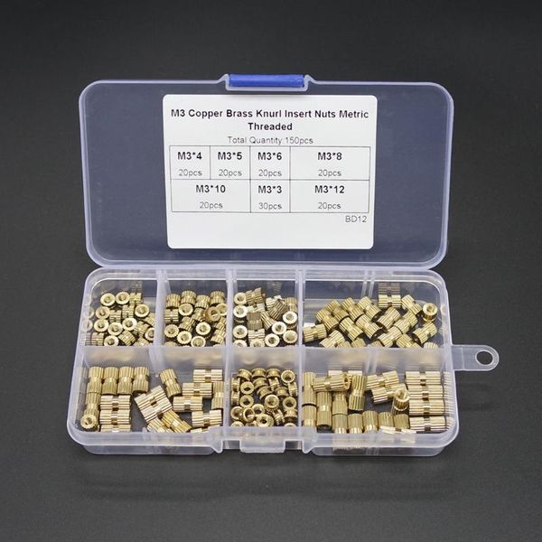 150pcs m3 brass insert nut injection molding double pass copper insert knurled knurling nuts thread inserts nuts
150pcs m3 brass insert nut injection molding double pass copper insert knurled knurling nuts thread inserts nuts