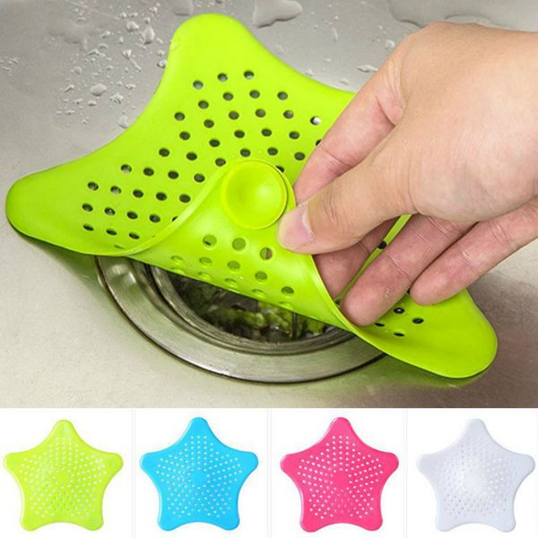new silica gel kitchen gadgets starfish drains sink strainer filter anti-blocking bathroom sewer hair cleaning tool accessories
new silica gel kitchen gadgets starfish drains sink strainer filter anti-blocking bathroom sewer hair cleaning tool accessories
