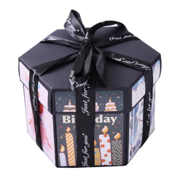 creative hexagon surprise explosion box diy handmade scrapbook p gift box for valentine\'s day
creative hexagon surprise explosion box diy handmade scrapbook p gift box for valentine\'s day