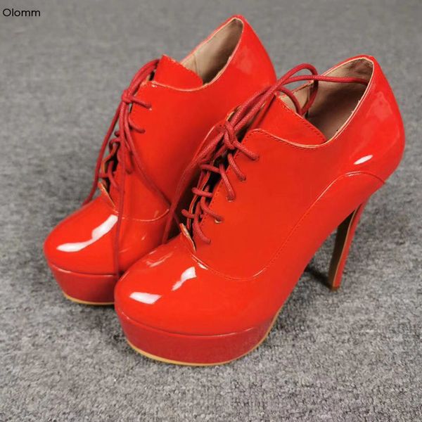 rontic женщины платформы насосы sexy stiletto высокие каблуки насосы круглый toe великолепная shiny black red party обувь женщины плюс разме
rontic женщины платформы насосы sexy stiletto высокие каблуки насосы круглый toe великолепная shiny black red party обувь женщины плюс разме