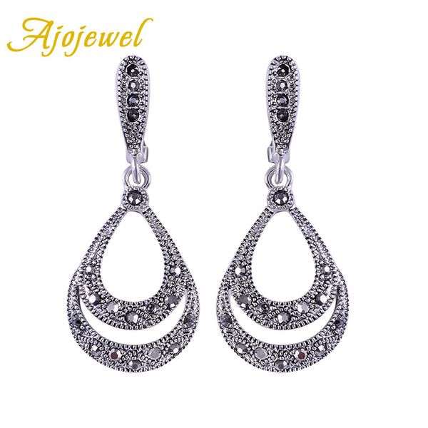 ajojewel brand fashion waterdrop crystal earrings for women black jewelry drop earrings with stone, Golden
ajojewel brand fashion waterdrop crystal earrings for women black jewelry drop earrings with stone, Golden
