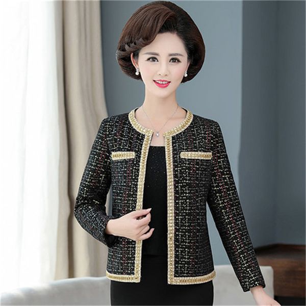 women coats 2019 autumn vintage sequin feminino jackets formal lady suit office work wear cardigans black, Black;brown
women coats 2019 autumn vintage sequin feminino jackets formal lady suit office work wear cardigans black, Black;brown