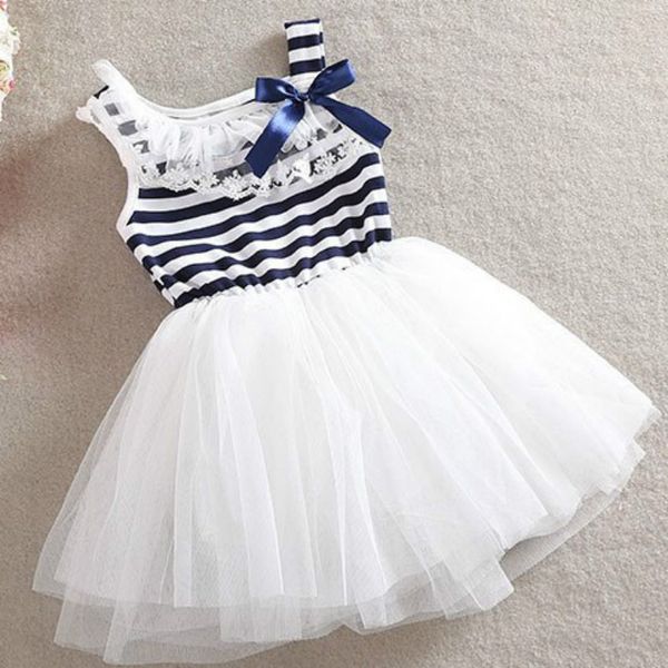 stripes bow tie марлевых маленькая девочка детская одежда летнее платье новые девушки коротким рукавом корейской версии чистого хлопка без р, Red;yellow 
stripes bow tie марлевых маленькая девочка детская одежда летнее платье новые девушки коротким рукавом корейской версии чистого хлопка без р, Red;yellow